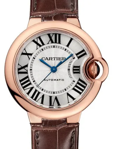 Cartier Ballon Bleu de Cartier W6920097 33mm Rose gold White