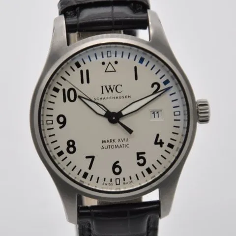 IWC Pilot Mark IW327012 40mm Steel White