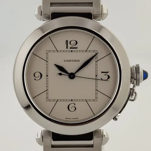 Cartier Pasha 2730 42mm Steel Silver