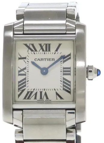 Cartier Tank W51008Q3 20mm Stainless steel Silver