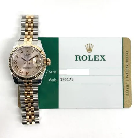 Rolex Lady-Datejust 179171 26mm Rose gold Pink