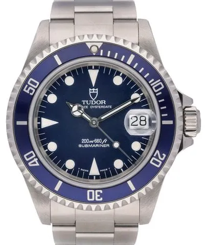 Tudor Submariner 79190 40mm Stainless steel Blue