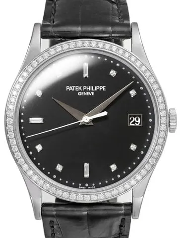 Patek Philippe Calatrava 5297G-001 38mm White gold Black