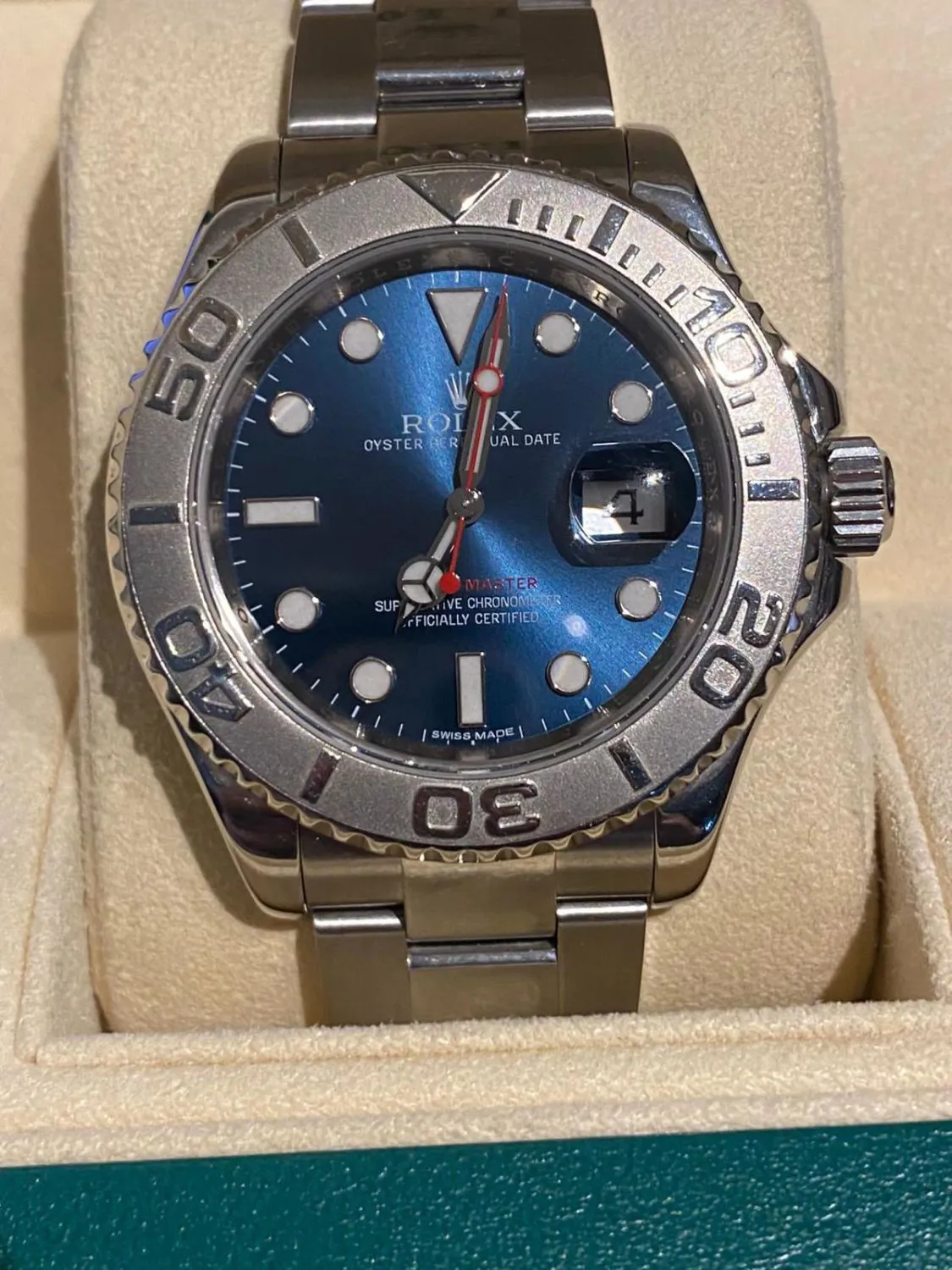 Rolex Yacht-Master 116622 40mm Stainless steel Blue