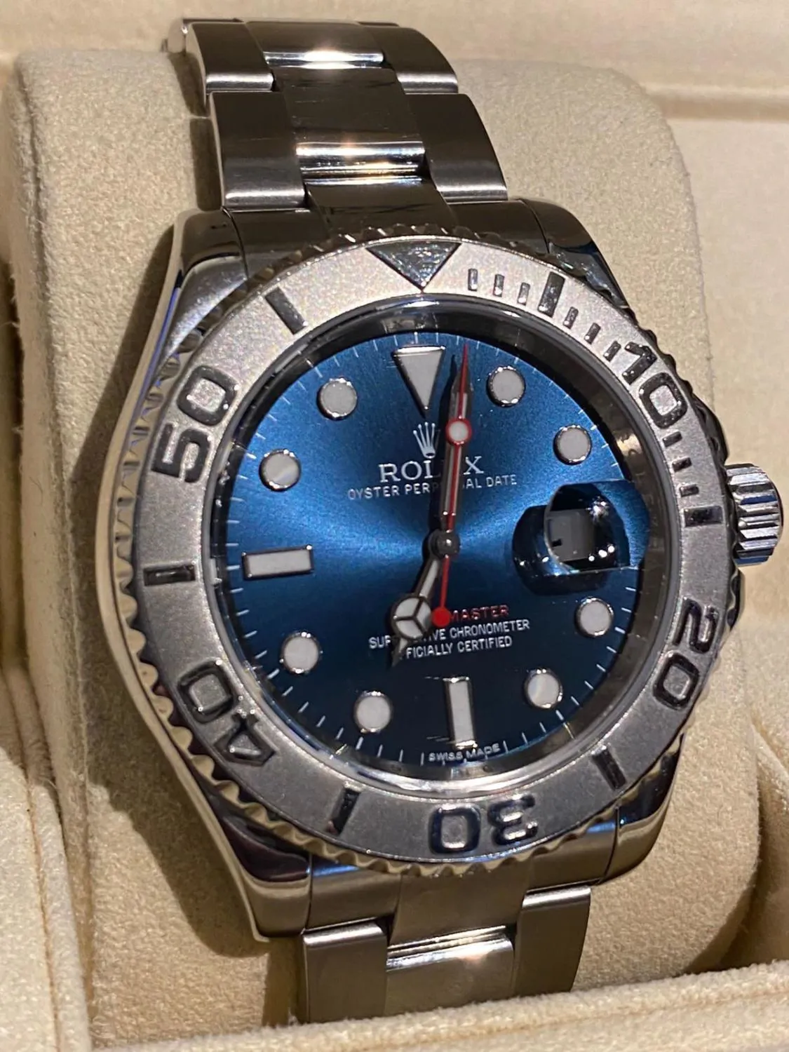 Rolex Yacht-Master 116622 40mm Stainless steel Blue 1