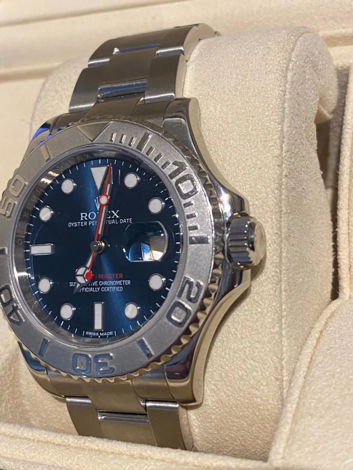 Rolex Yacht-Master 116622 40mm Stainless steel Blue 2