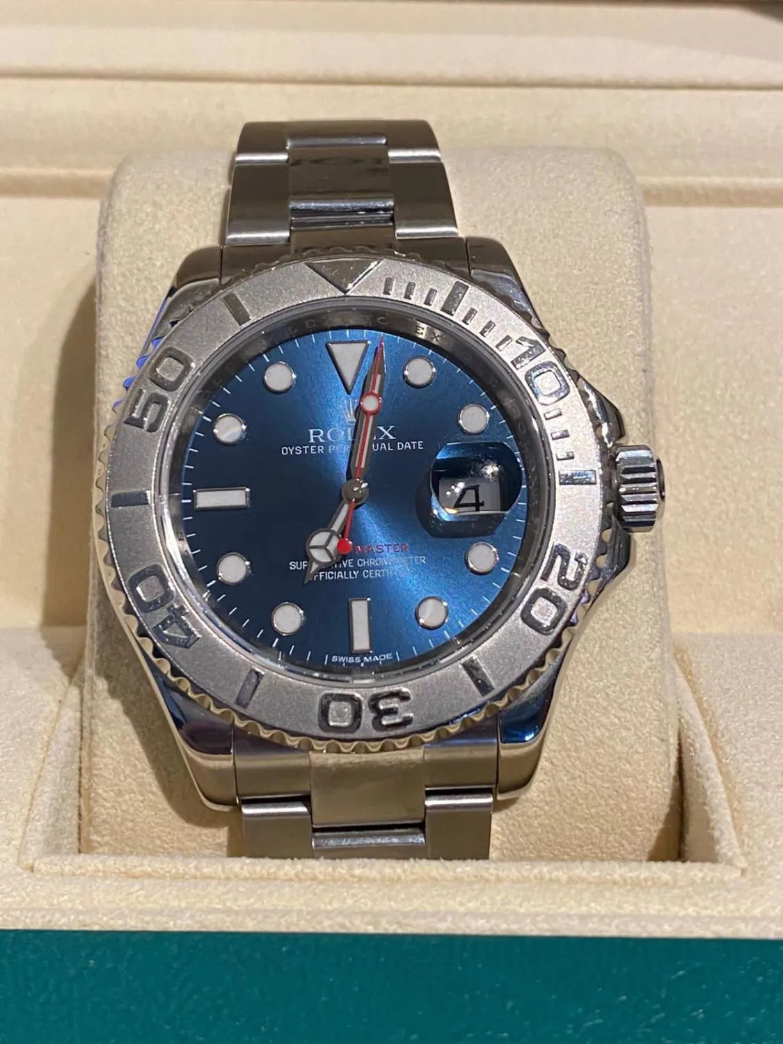 Rolex Yacht-Master 116622 40mm Stainless steel Blue 3