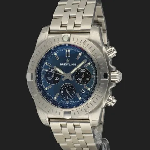 Breitling Chronomat AB0115101C1A1 43.5mm Stainless steel Blue