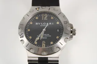 Bulgari Scuba SD 38 S Stainless steel Gray