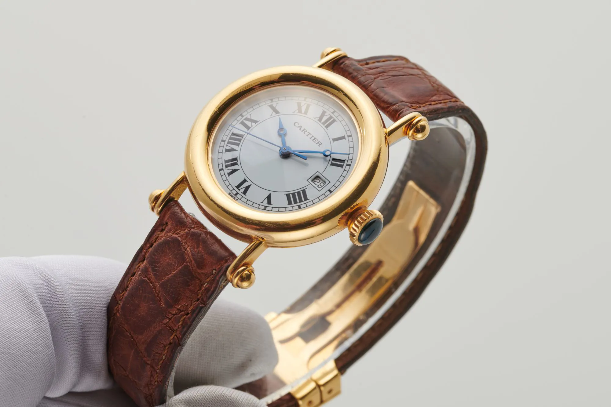 Cartier Diabolo 14200 32.5mm Yellow gold White 2