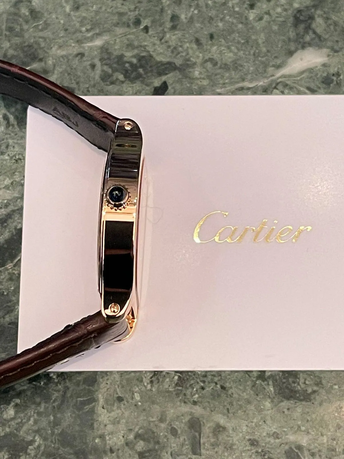 Cartier Cloche WHCC0002 29mm Rose gold Skeletonized 3