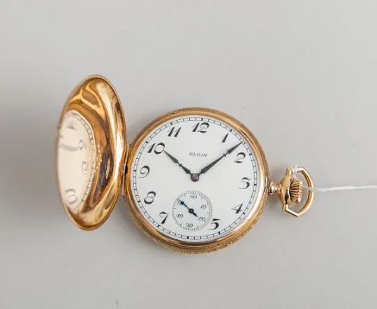 Elgin elgin 48mm Yellow gold White