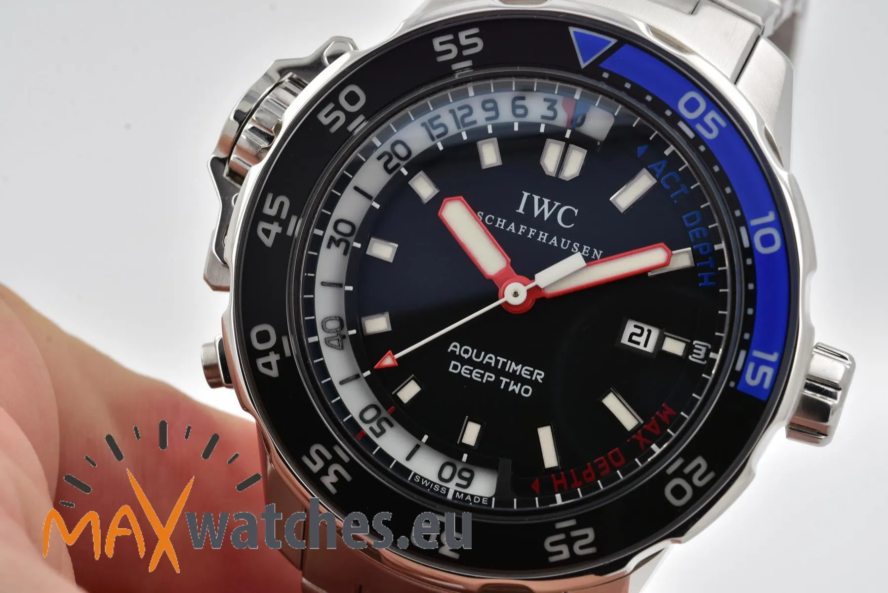 IWC Aquatimer IW354702 46mm Steel Black 9