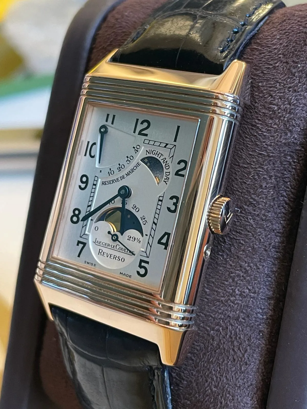 Jaeger-LeCoultre Reverso 270.2.63 26mm Rose gold Silver 1