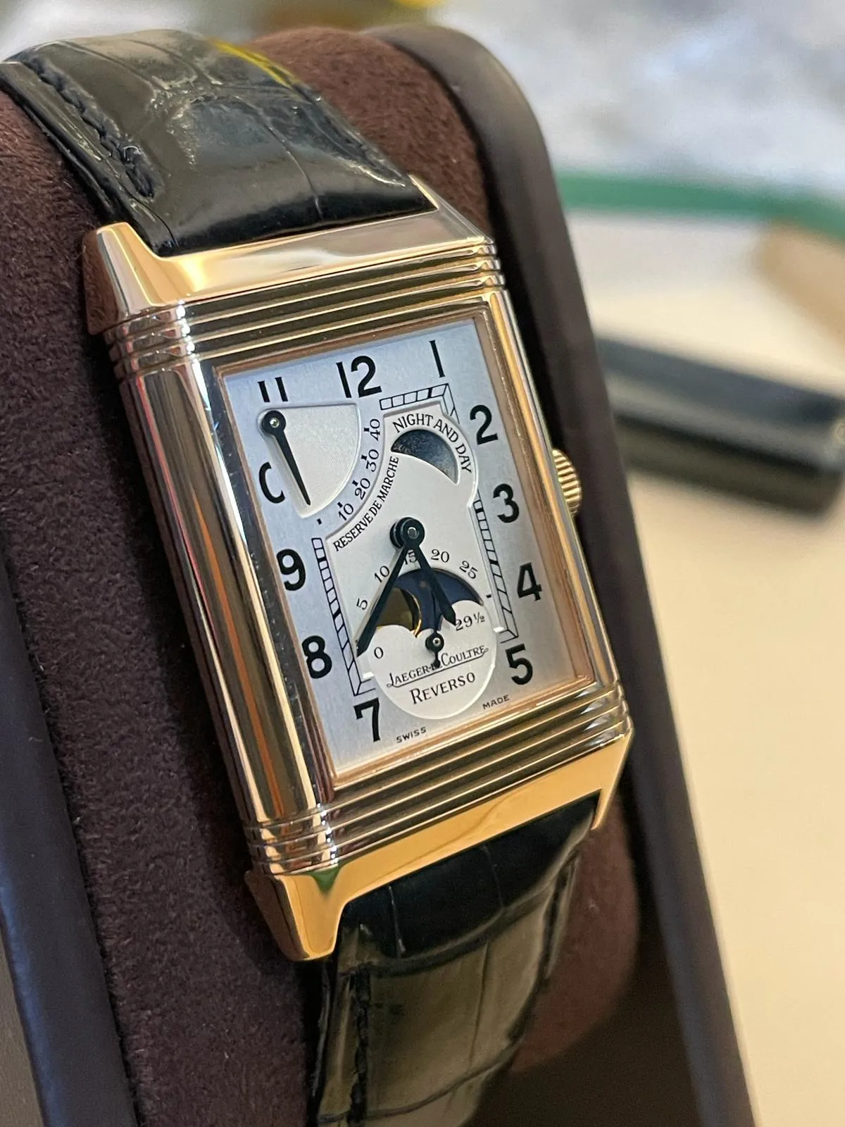 Jaeger-LeCoultre Reverso 270.2.63 26mm Rose gold Silver 2