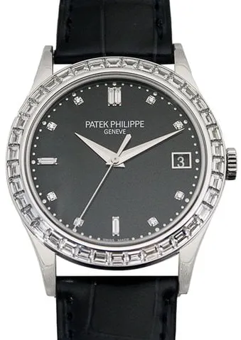 Patek Philippe Calatrava 5298P-012 38mm Platinum Black