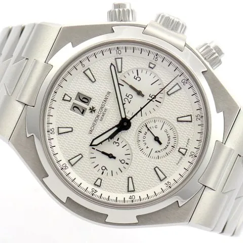 Vacheron Constantin Overseas Chronograph 49150/B01A-9095 42mm Stainless steel Silver