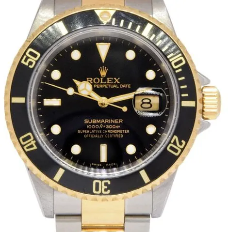 Rolex Submariner 16613 T 40mm Stainless steel Black