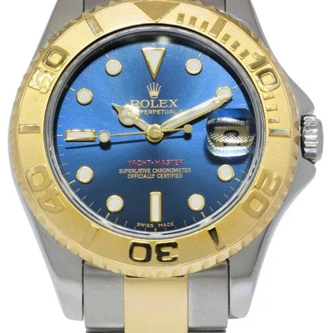 Rolex Yacht-Master 168623 35mm Stainless steel Blue