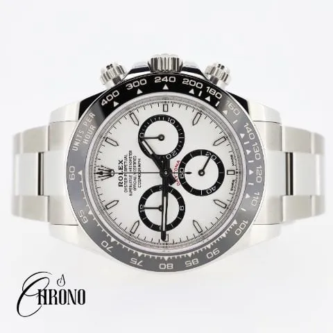 Rolex Daytona 126500LN 40mm Stainless steel White