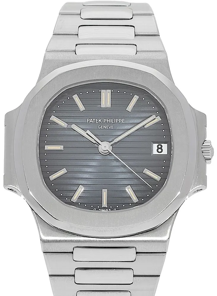 Patek Philippe Nautilus 3800 37mm Edelstahl Schwarz