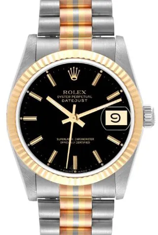 Rolex Datejust 68279 31mm White gold Black