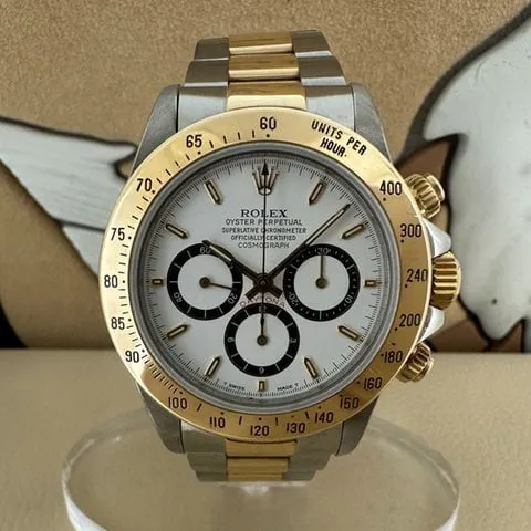 Rolex Daytona 16523 40mm Yellow gold and Stainless steel White