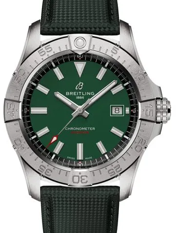 Breitling Avenger A17328101L1X1 42mm Stainless steel Green