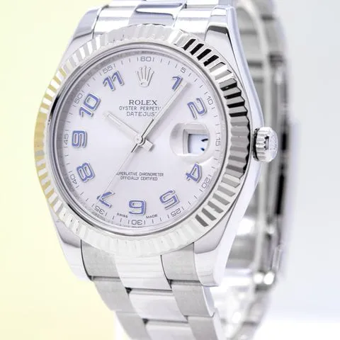 Rolex Datejust II 116334 41mm Stainless steel Silver