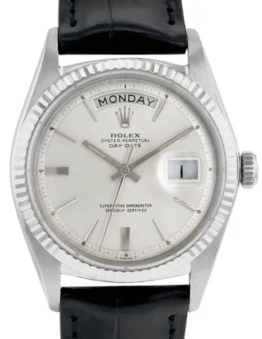 Rolex Day-Date 36 1803 36mm White gold Silver