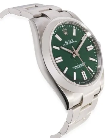 Rolex Oyster Perpetual 41 124300 41mm Stainless steel Green