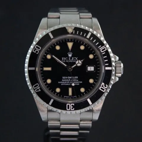 Rolex Sea-Dweller 16660 40mm Stainless steel Black