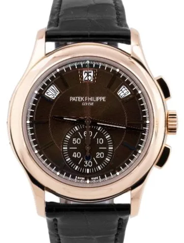 Patek Philippe Annual Calendar Chronograph 5905R-001 42mm Rose gold Brown