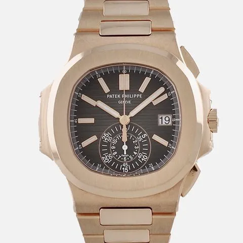 Patek Philippe Nautilus 5980/1R-001 40mm Rose gold Black