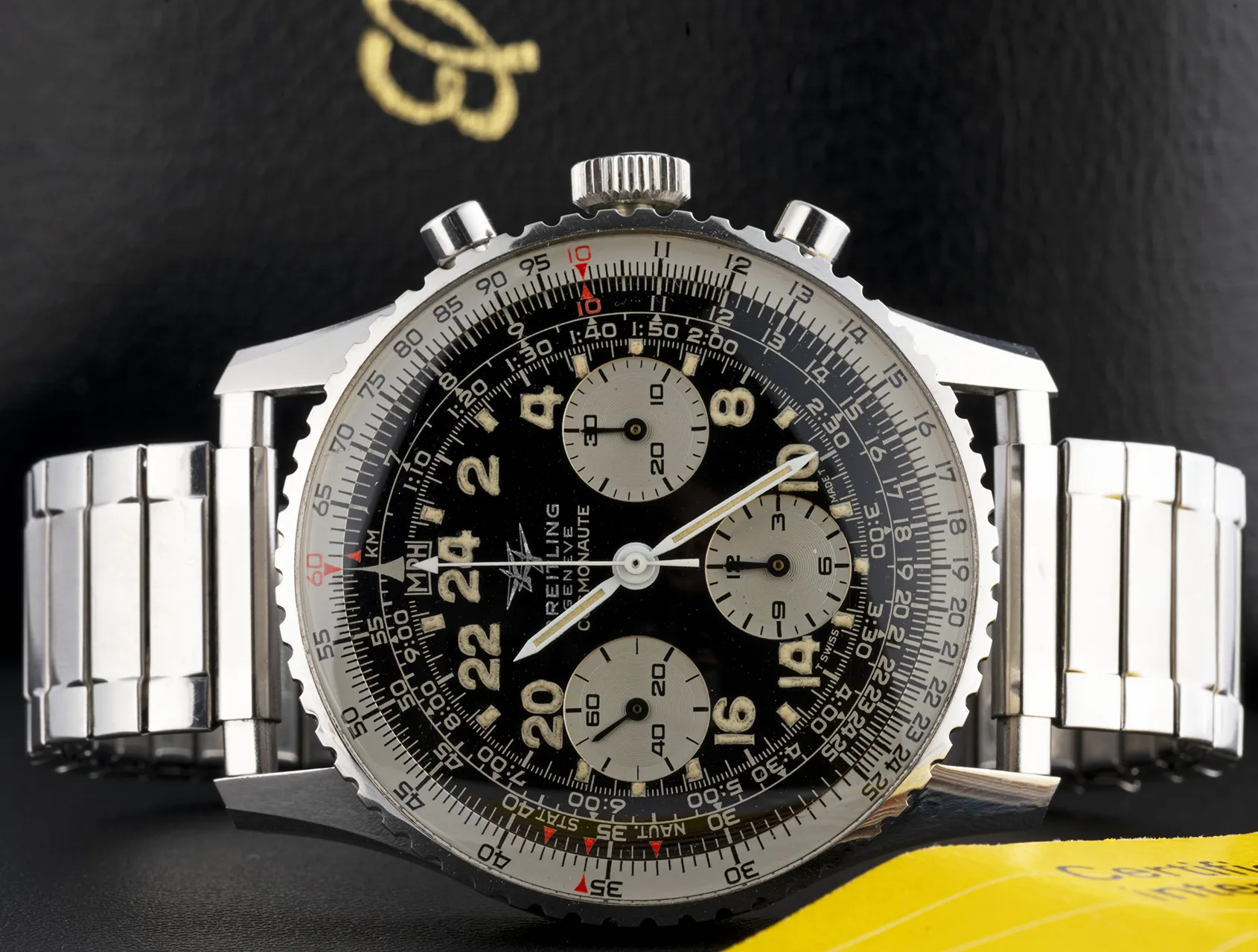 Breitling Navitimer Cosmonaute 809 40.5mm Stainless steel Black 4