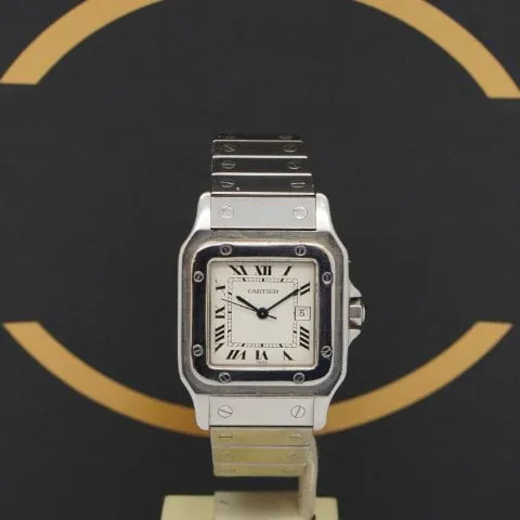 Cartier Santos 2960 29mm Steel White