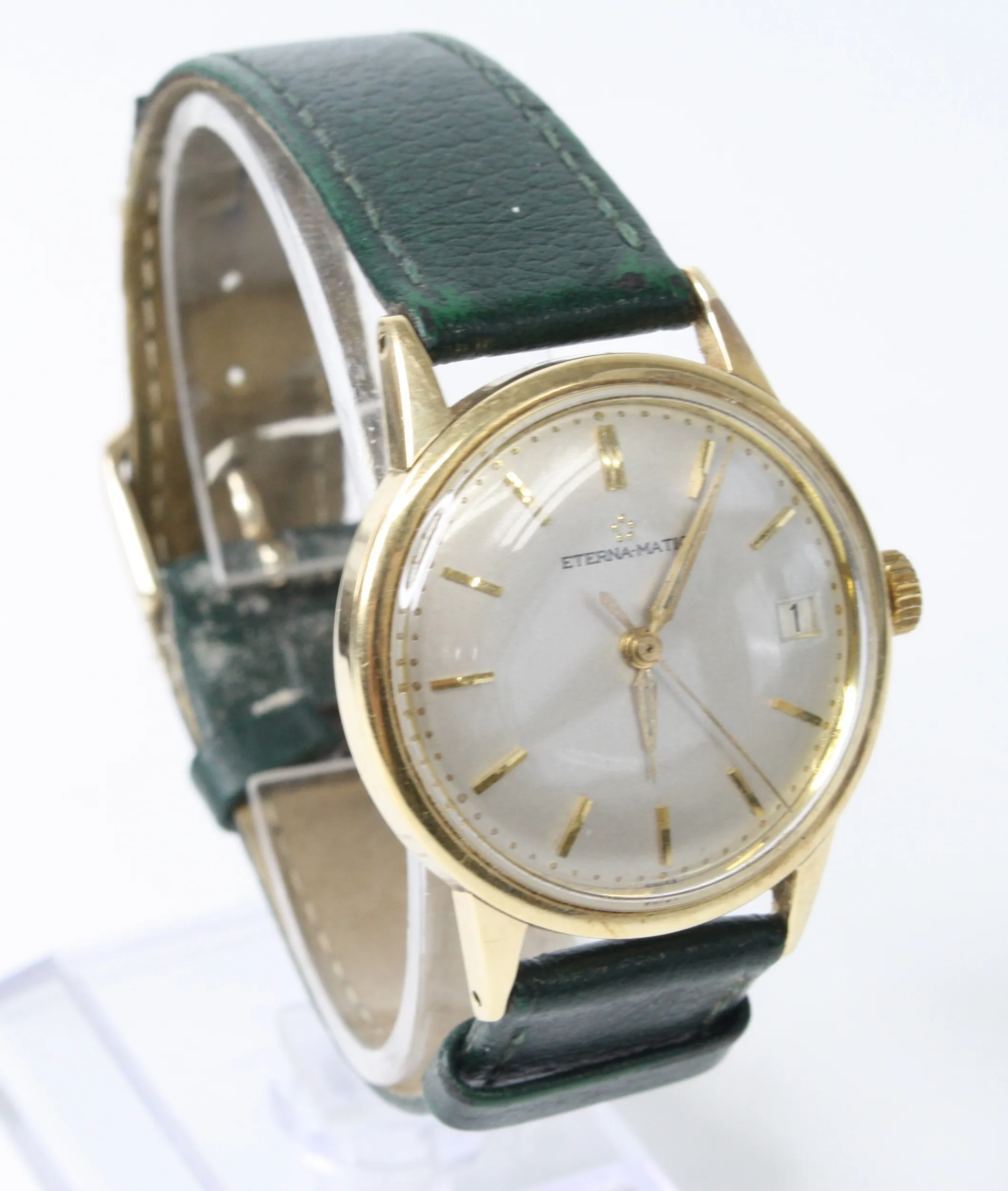 Eterna Eterna-Matic 34mm Yellow gold Silver 1