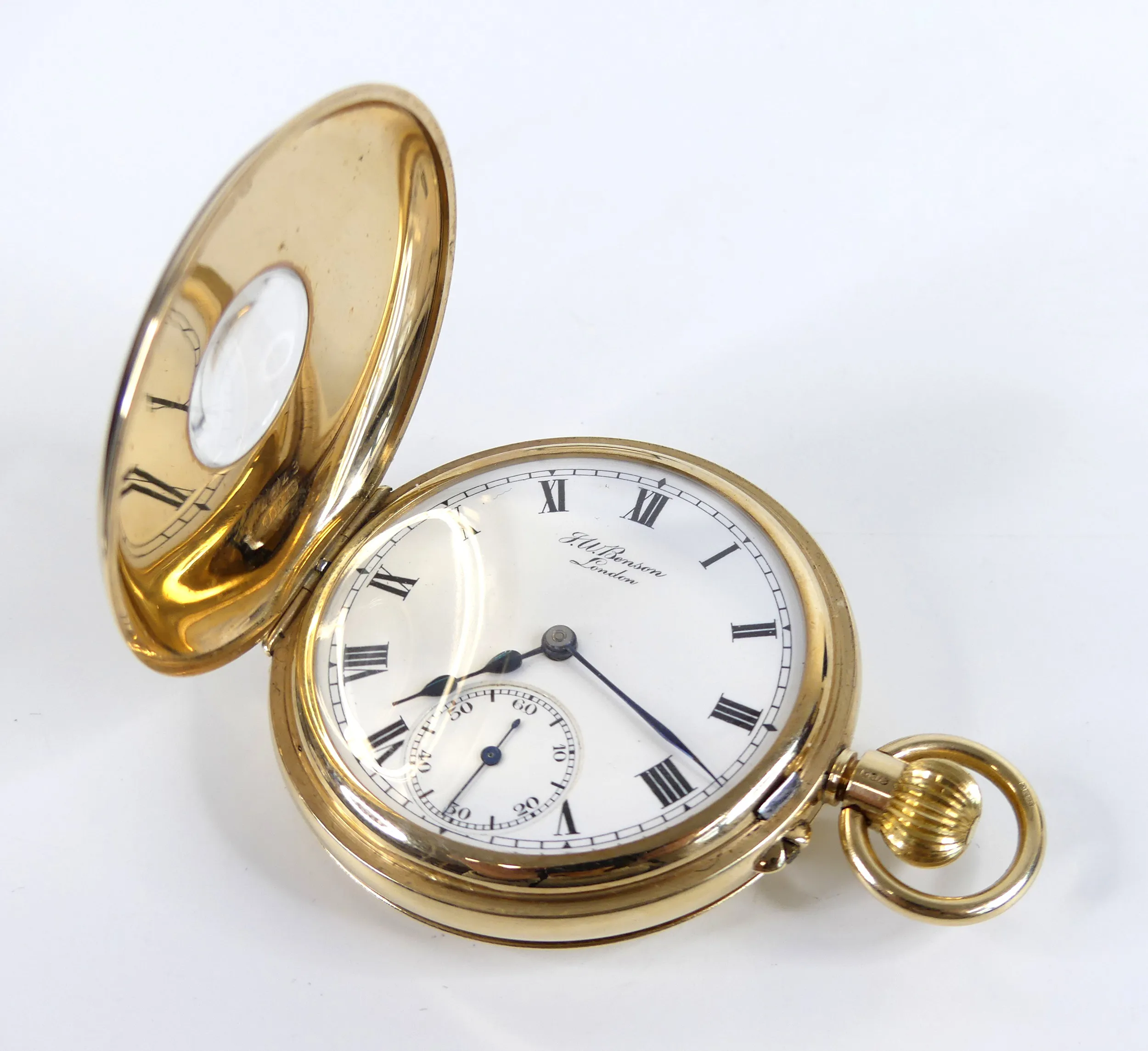 J.W. Benson 53mm Yellow gold White