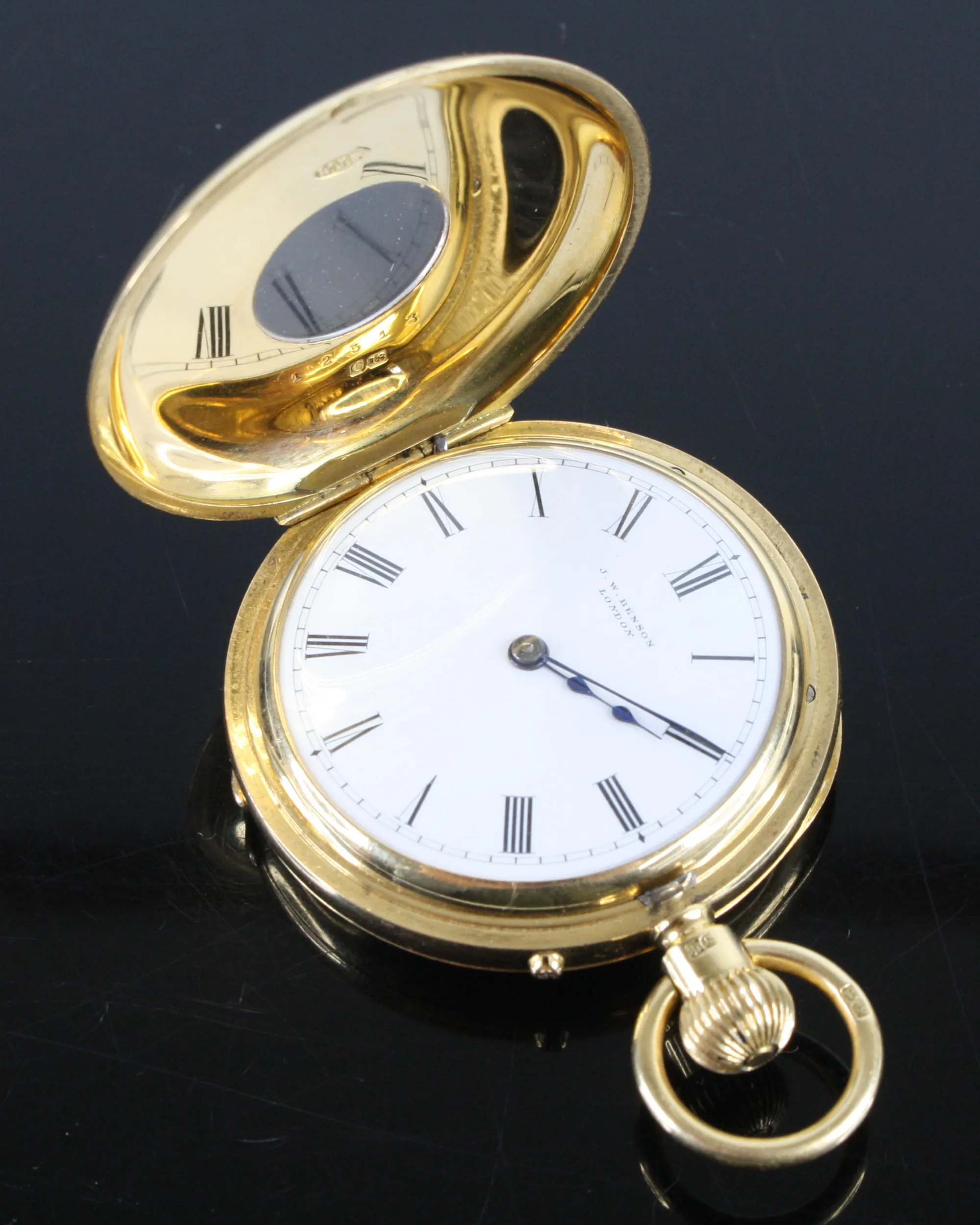 J.W. Benson 40mm Yellow gold White