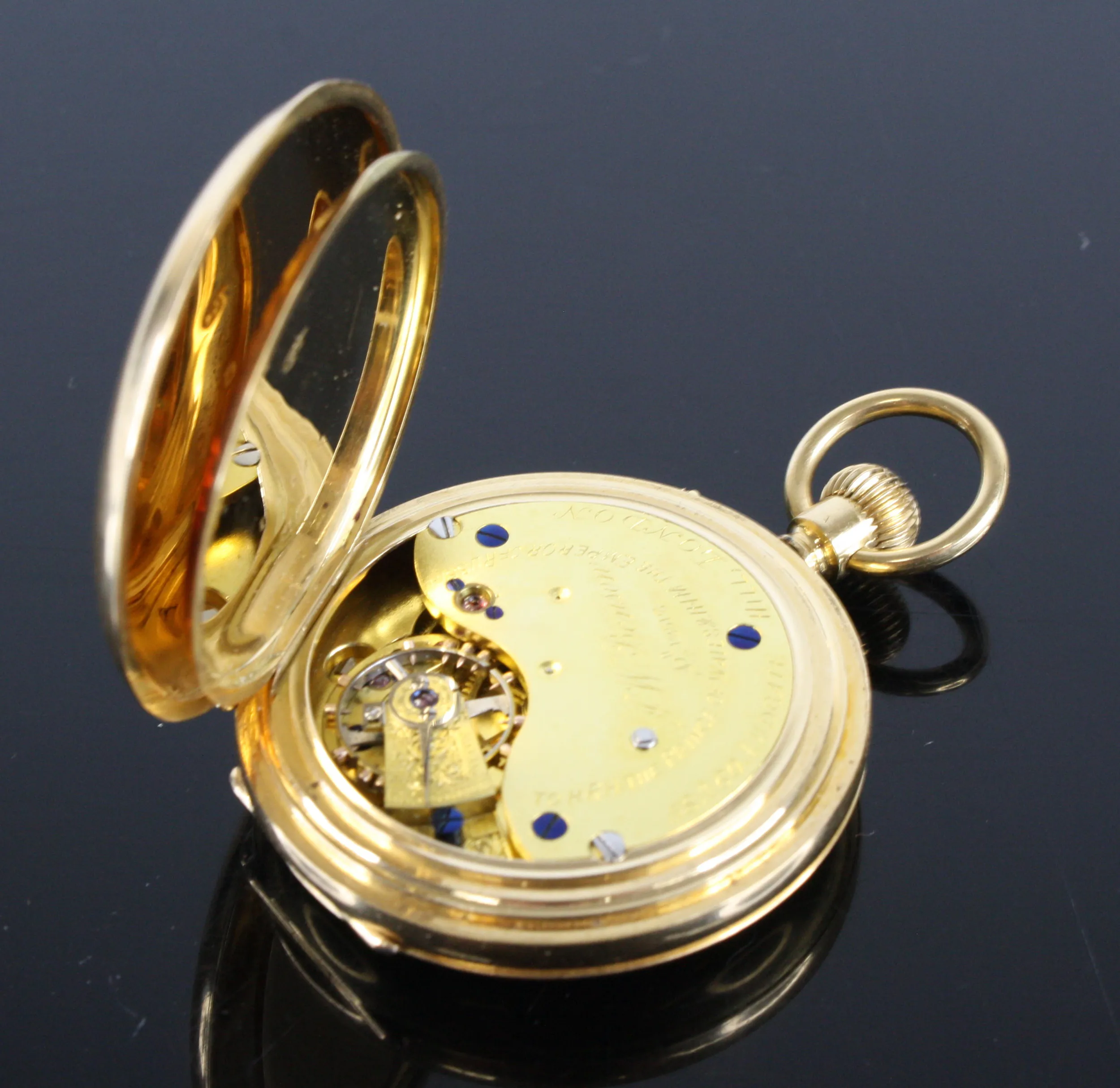 J.W. Benson 40mm Yellow gold White 5