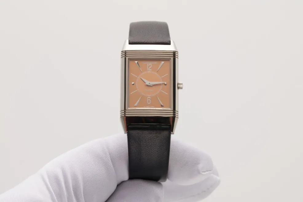 Jaeger-LeCoultre Reverso 250.3.86 23mm White gold Salmon 7