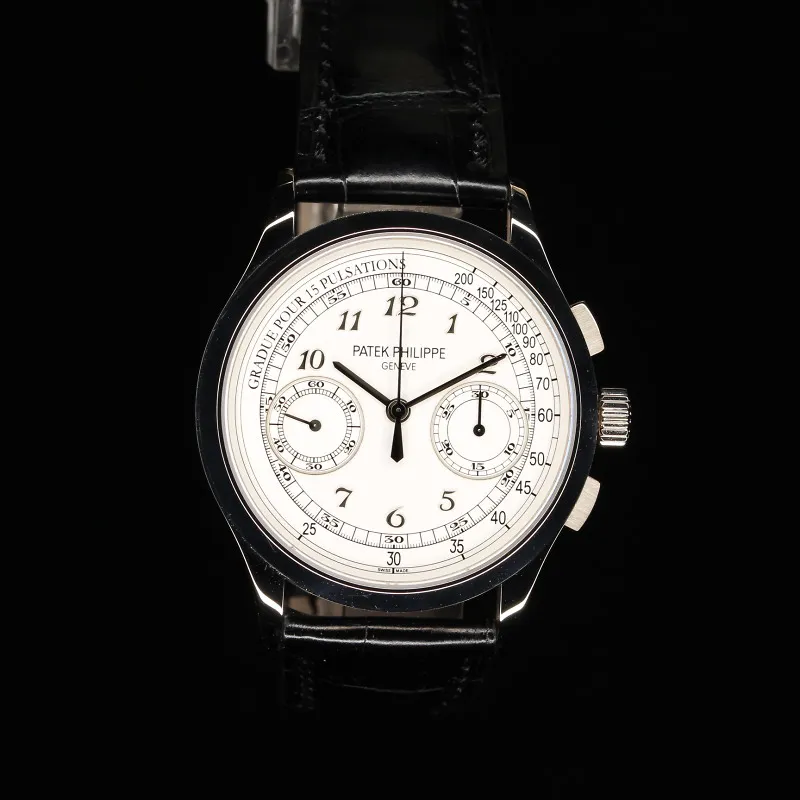 Patek Philippe Chronograph 5170G-001 39mm White gold Silver