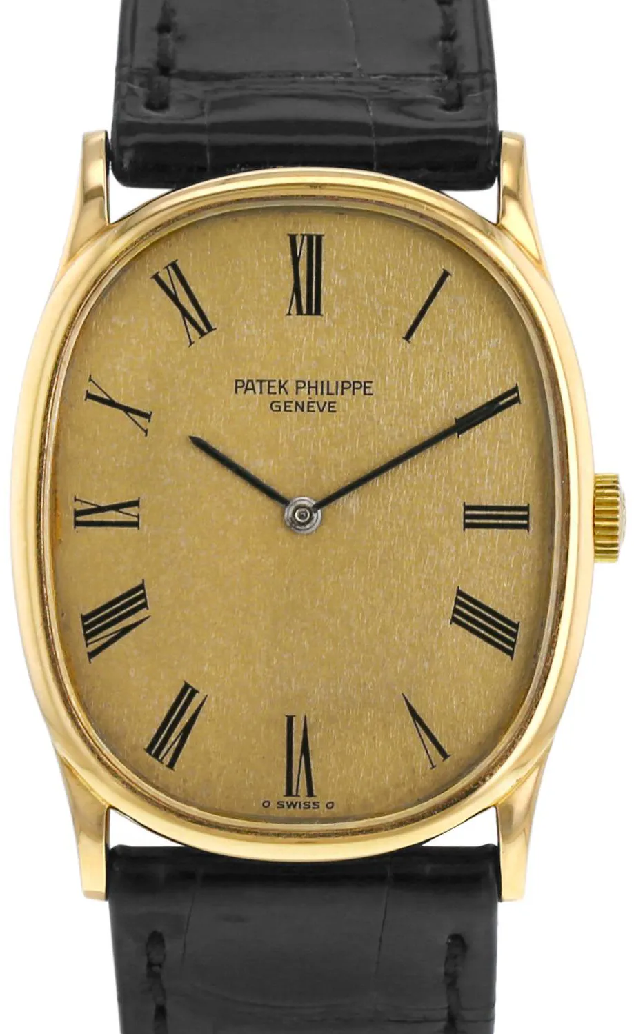 Patek Philippe Ellipse 3846 27mm Yellow gold Champagne