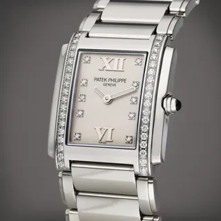 Patek Philippe Twenty~4 4910/10A-011 Stainless steel White