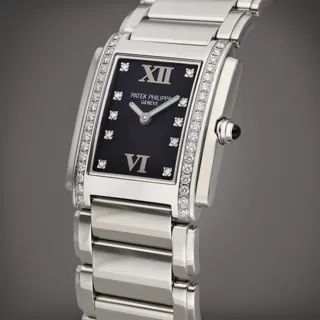 Patek Philippe Twenty~4 4910/10A-001 Stainless steel Black