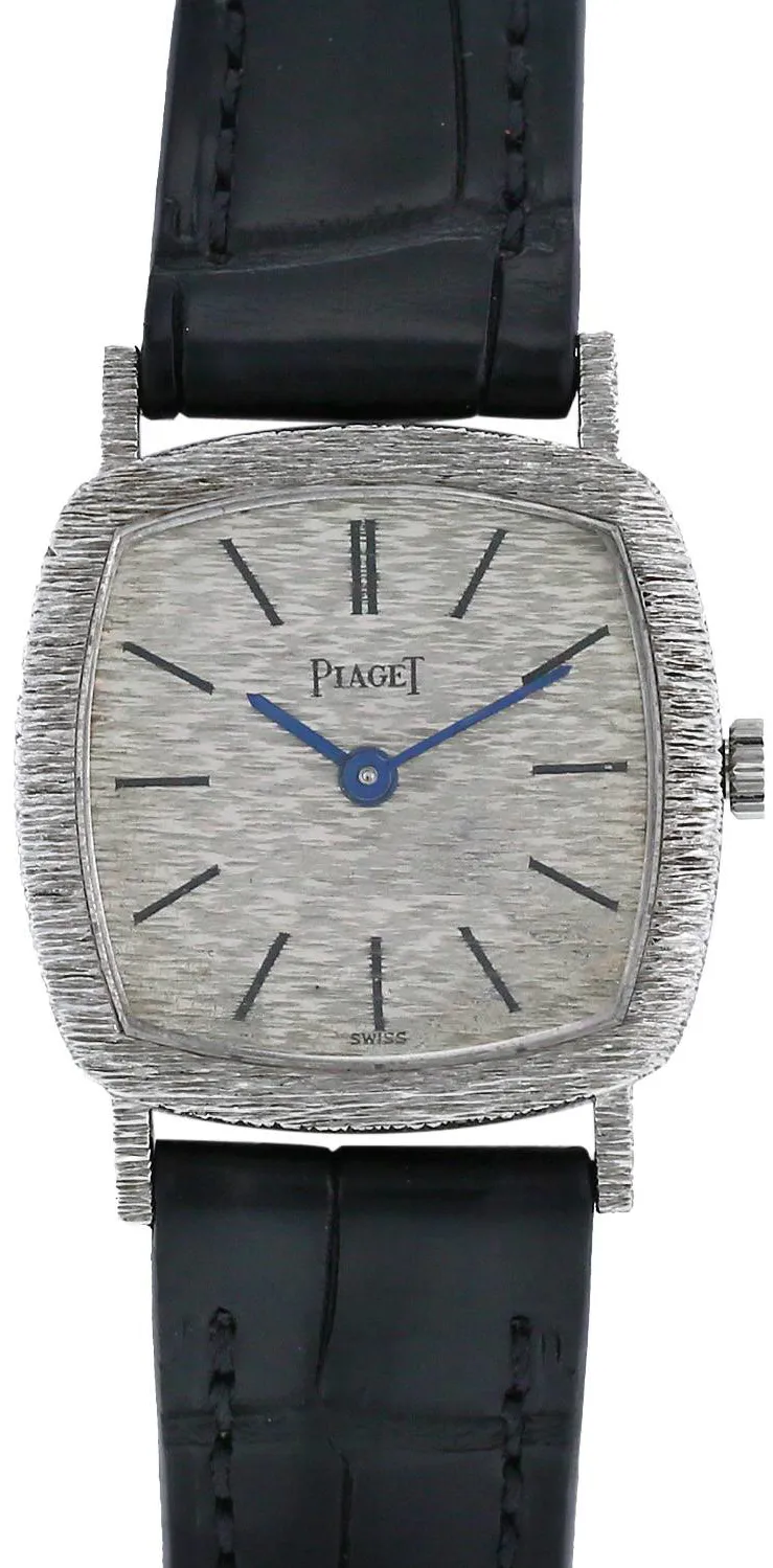 Piaget Tradition 9238 23mm White gold Silver