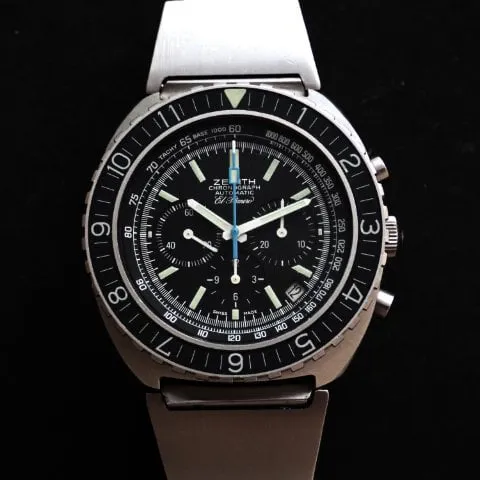 Zenith El Primero 01-0150-415 44mm Stainless steel Black