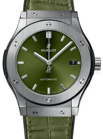 Hublot Classic Fusion 511.NX.8970.LR 45mm Titanium Green