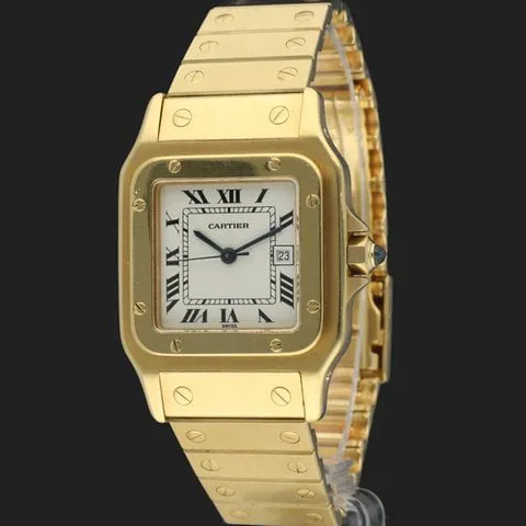 Cartier Santos 2960 41mm Yellow gold White