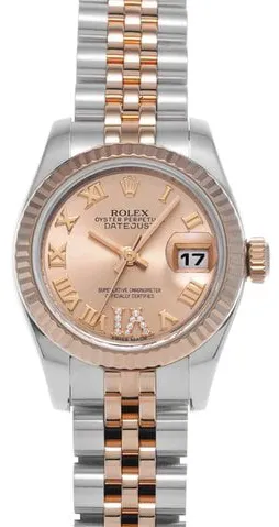 Rolex Lady-Datejust 179171 26mm Stainless steel Rose